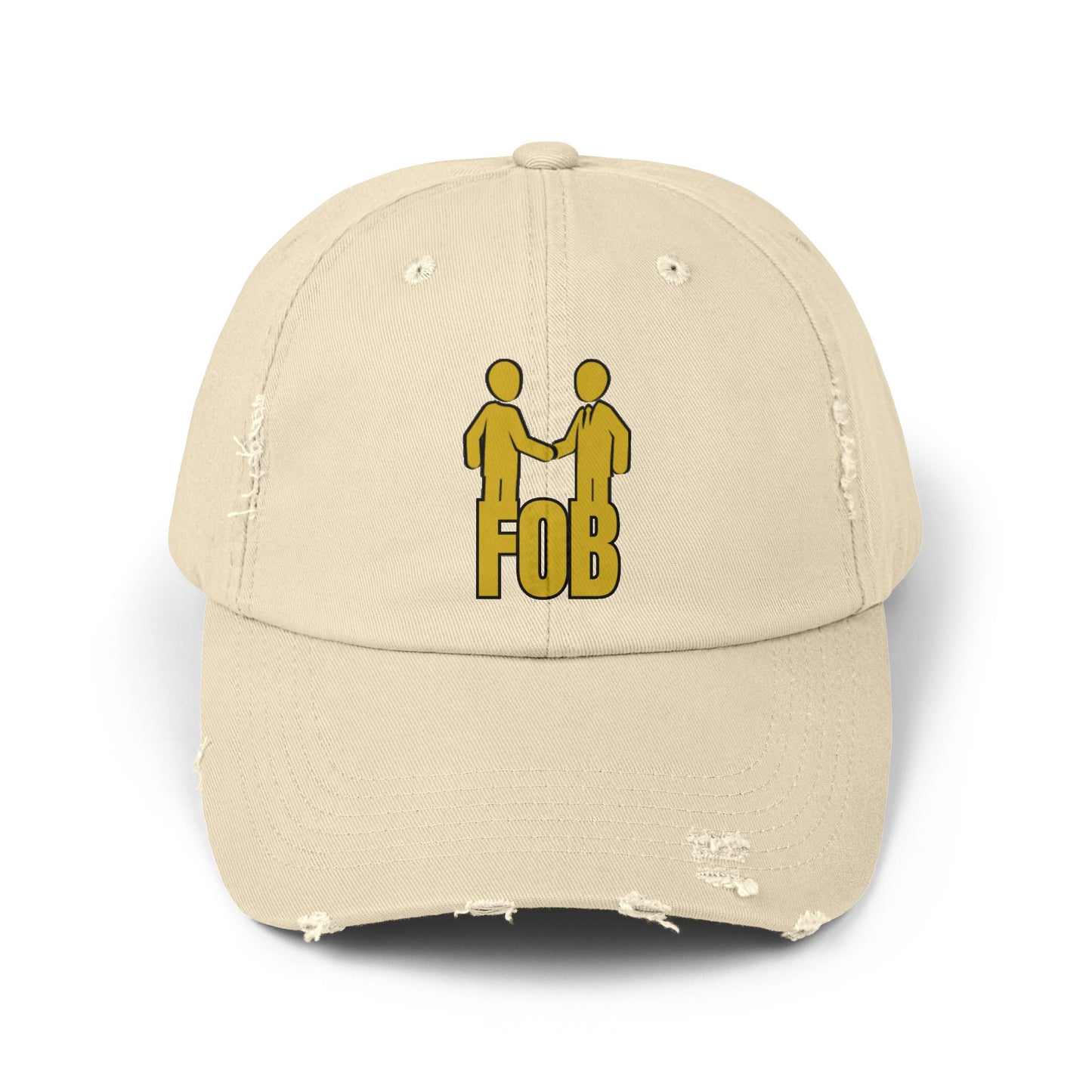 “FOB FFBA” Distressed Cap