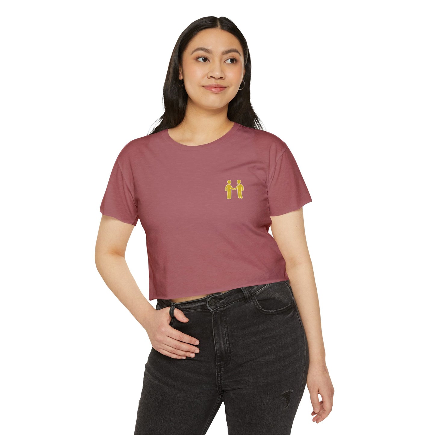 “FOB FFBA” Women's Crop Top