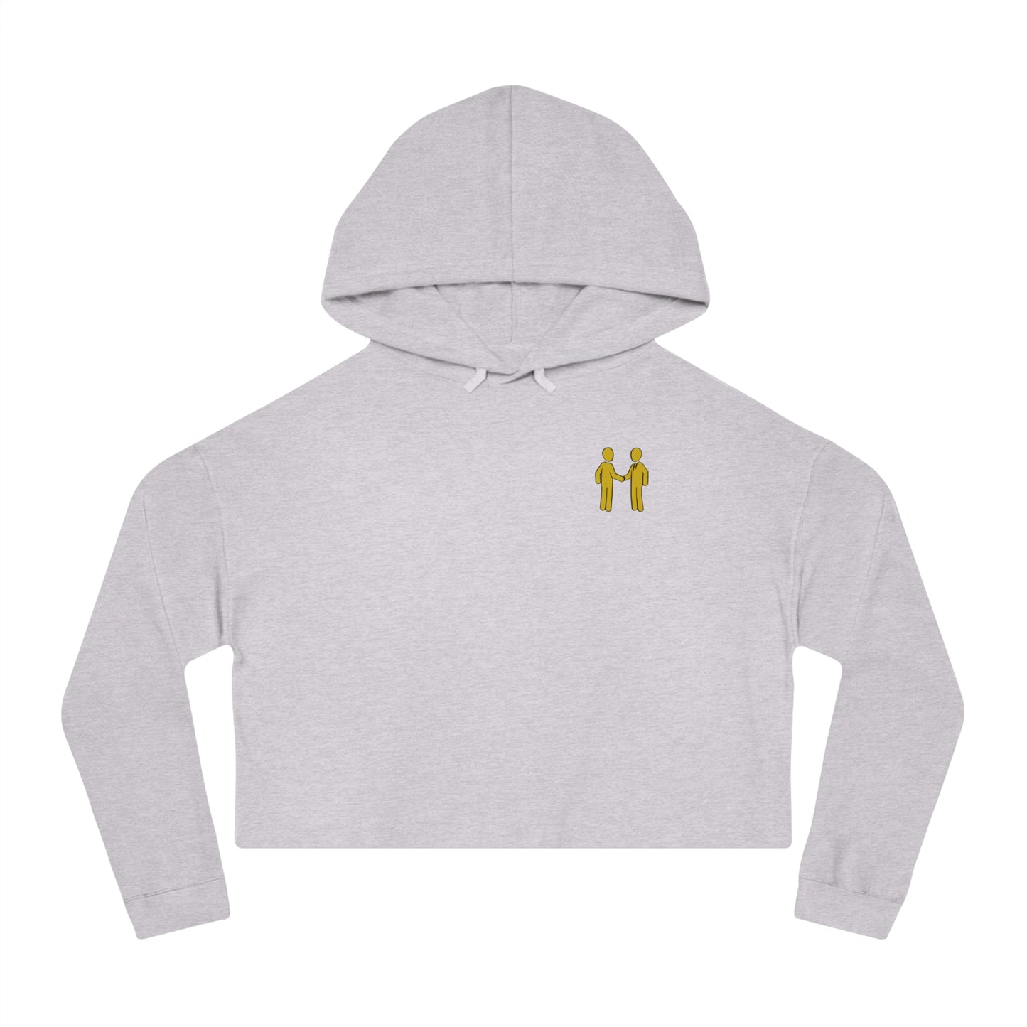 “FOB FFBA” Women’s Cropped Hooded Sweatshirt