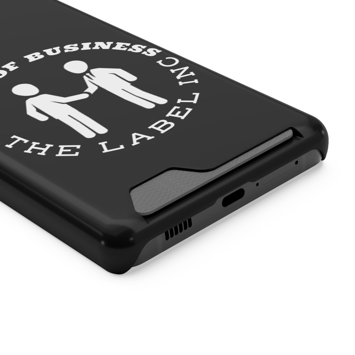 “FOB CIRCLE” IPhone/Galaxy Case With Card Holder