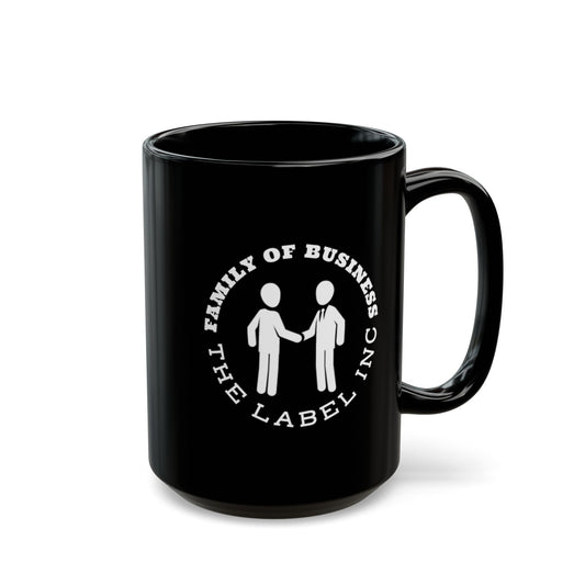 “FOB CIRCLE” Black Mug (11oz, 15oz)