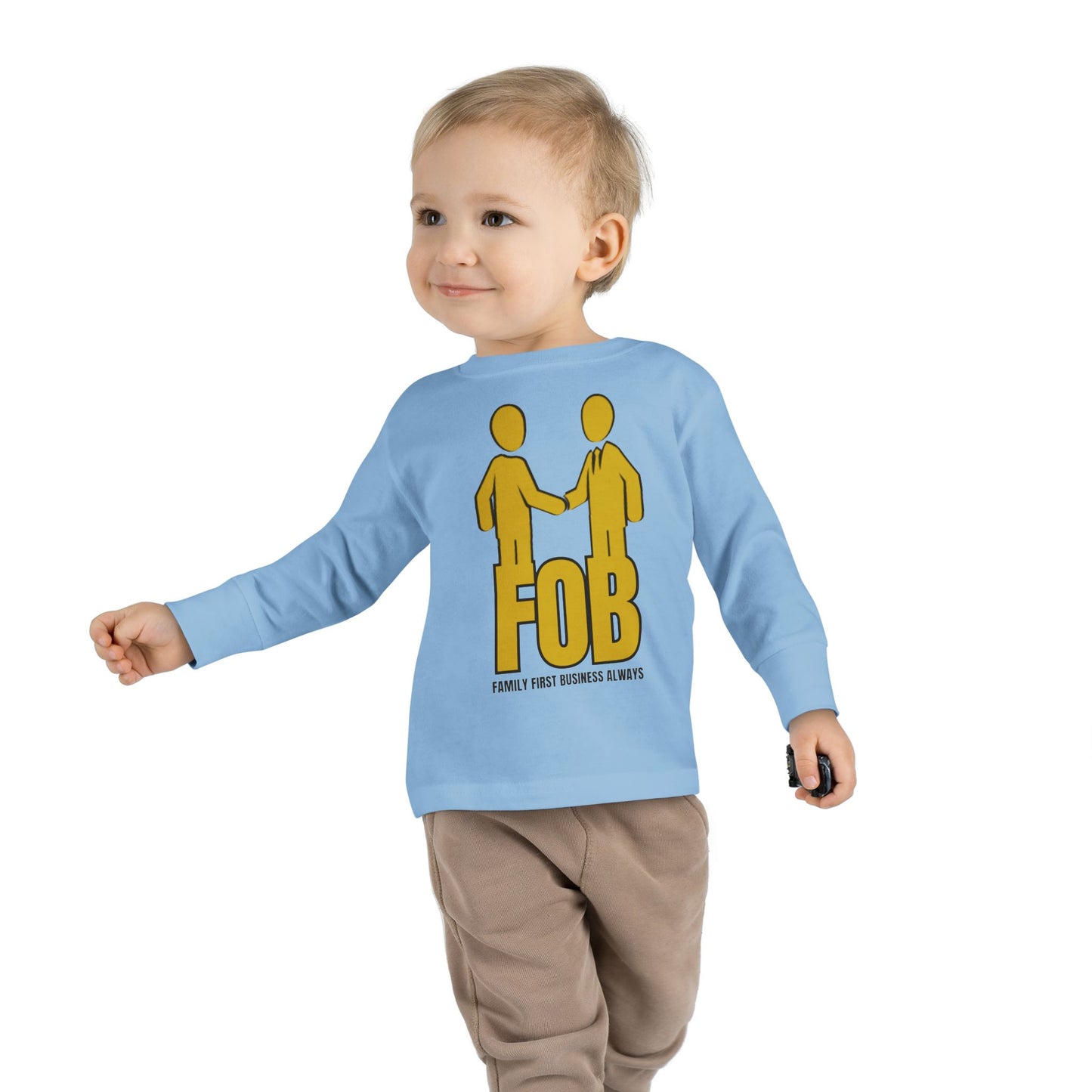 “FOB FFBA” Toddler Long Sleeve Tee