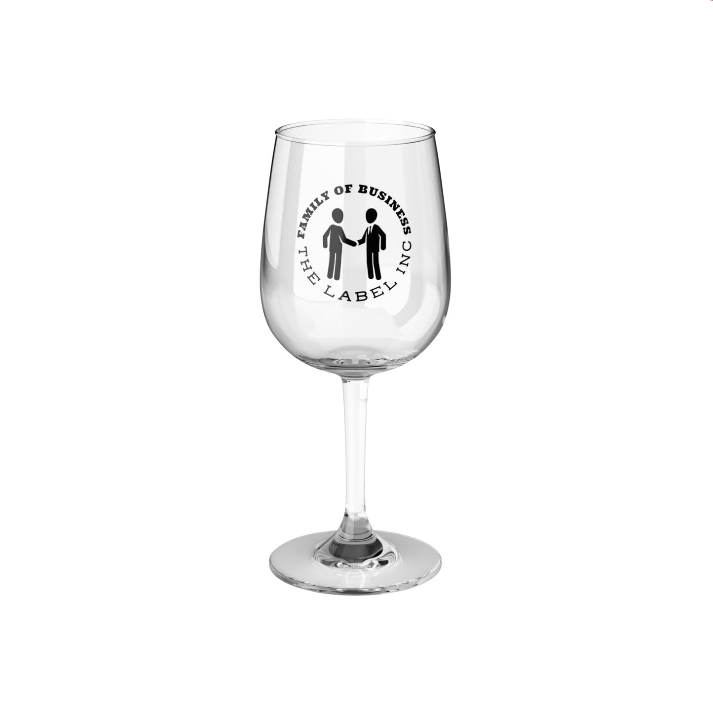 “FOB CIRCLE” Wine Glass, 12oz