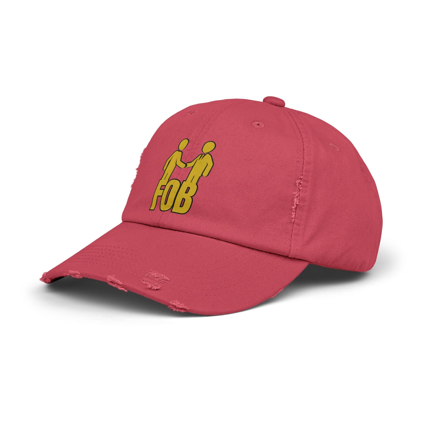 “FOB FFBA” Distressed Cap