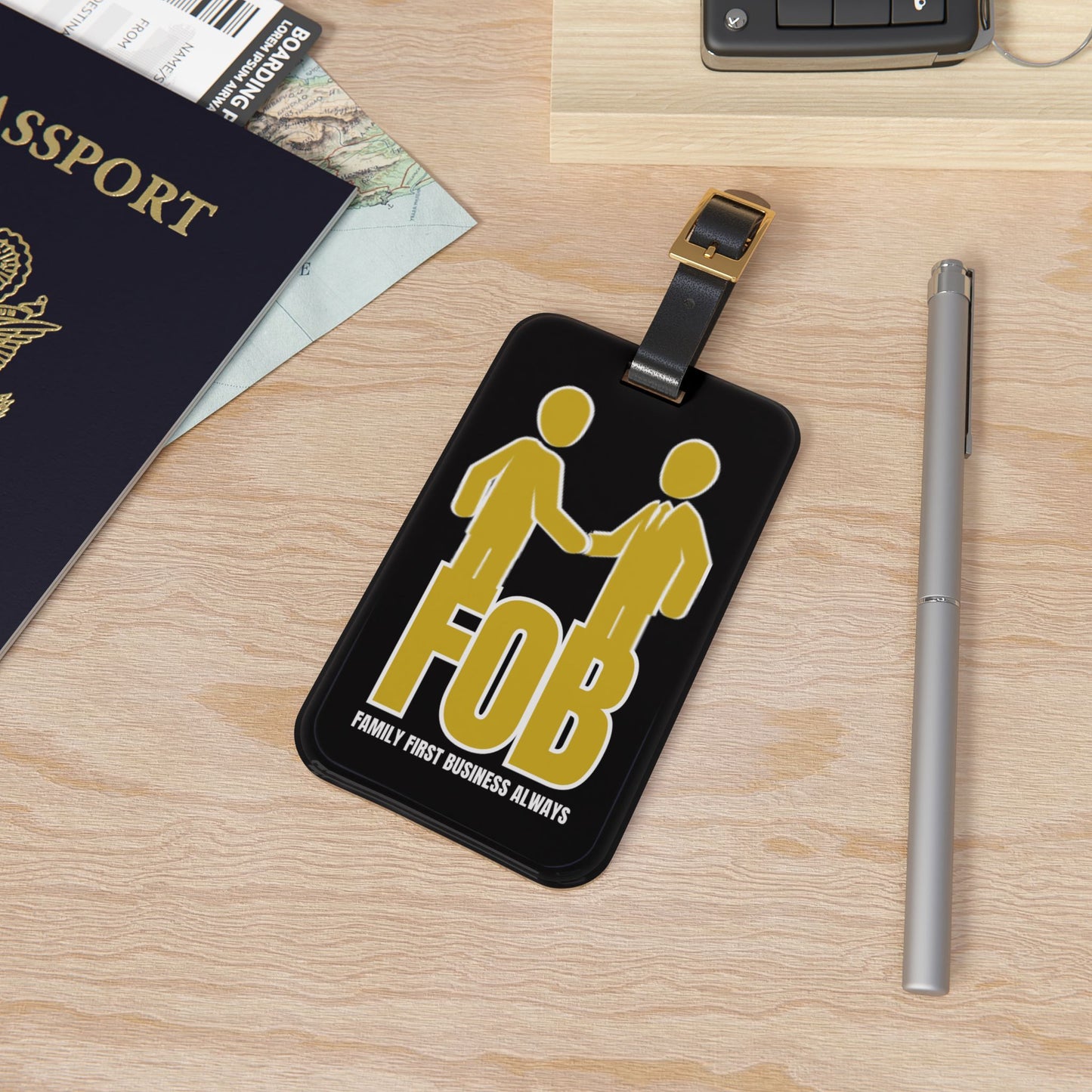 “FOB FFBA” Luggage Tag