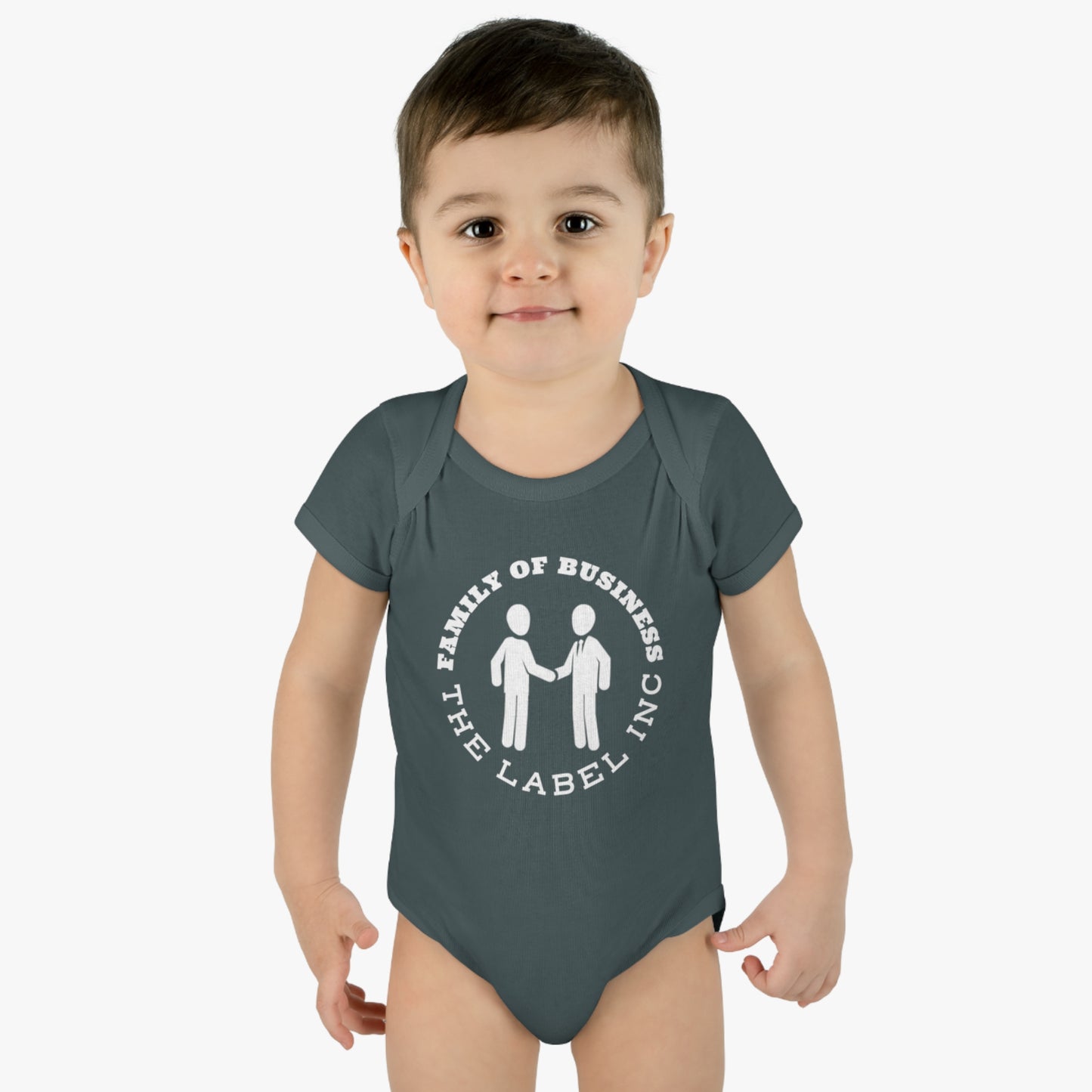 “FOB CIRCLE” Baby Bodysuit