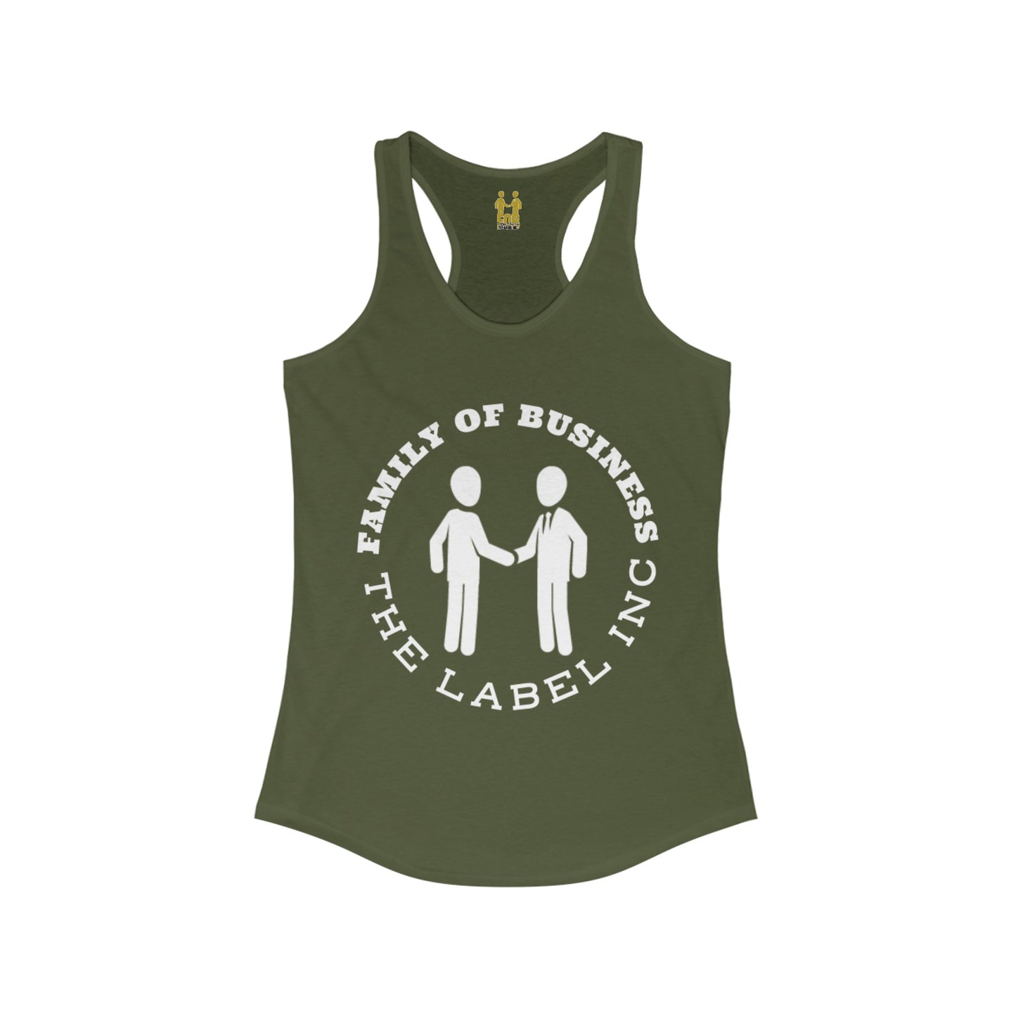 “FOB CIRCLE” Women's Racerback Tank Top