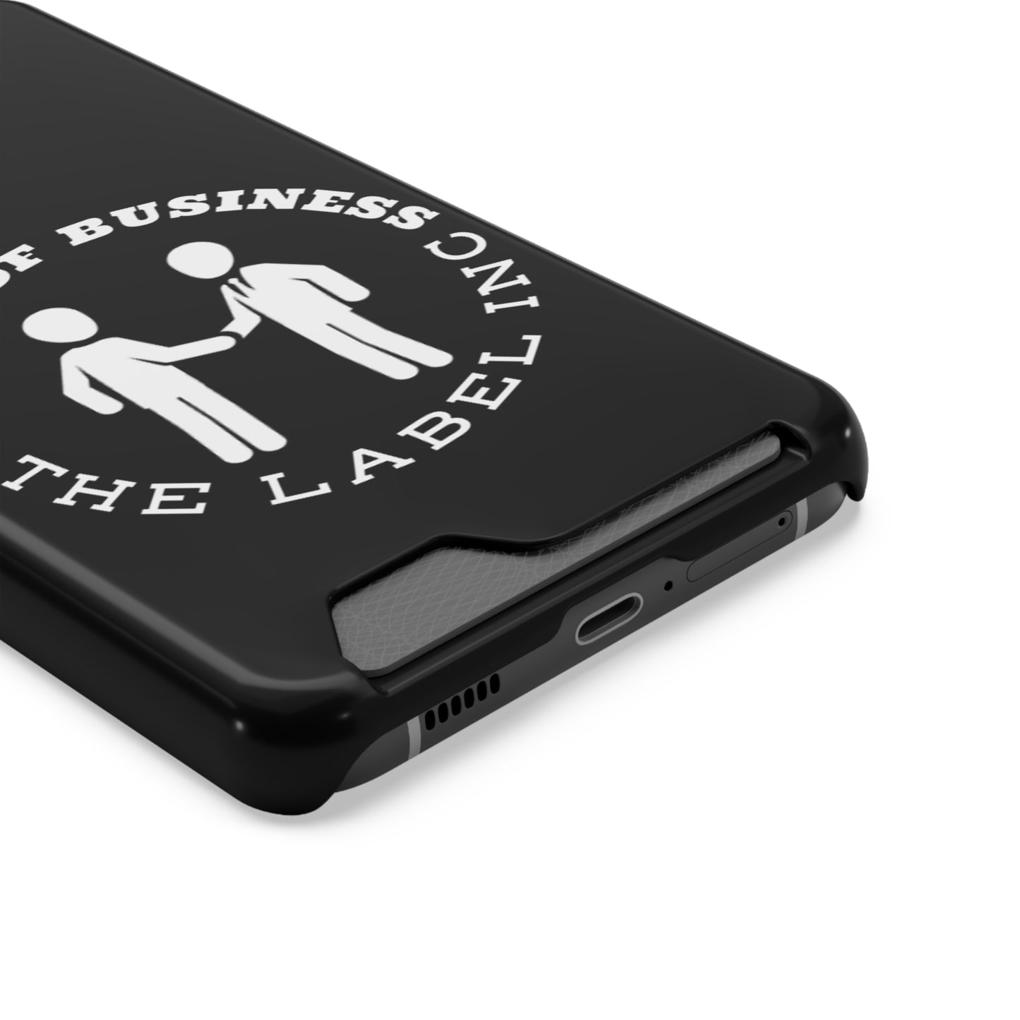 “FOB CIRCLE” IPhone/Galaxy Case With Card Holder