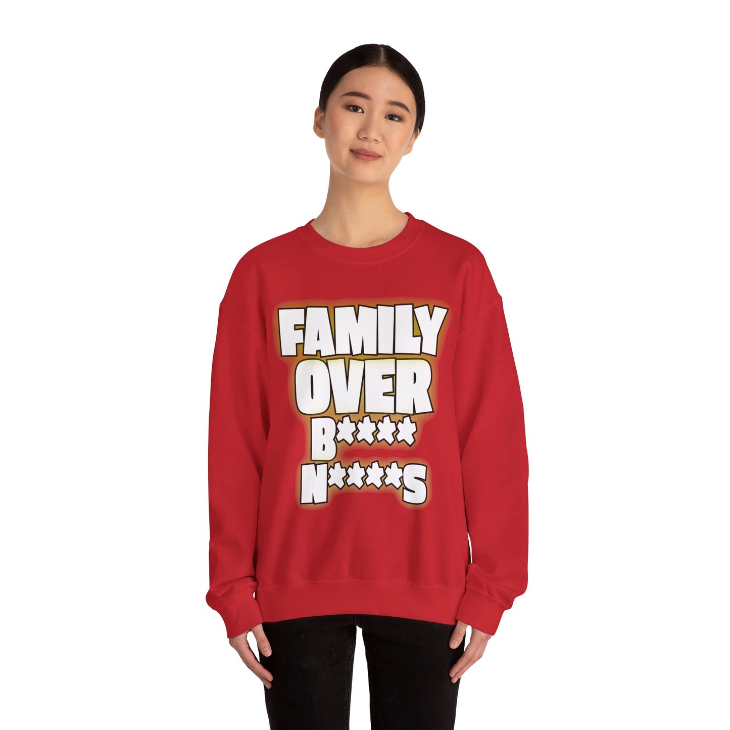 “FOB OVER EVERYTHING” Women’s Heavy Blend™ Crewneck Sweatshirt