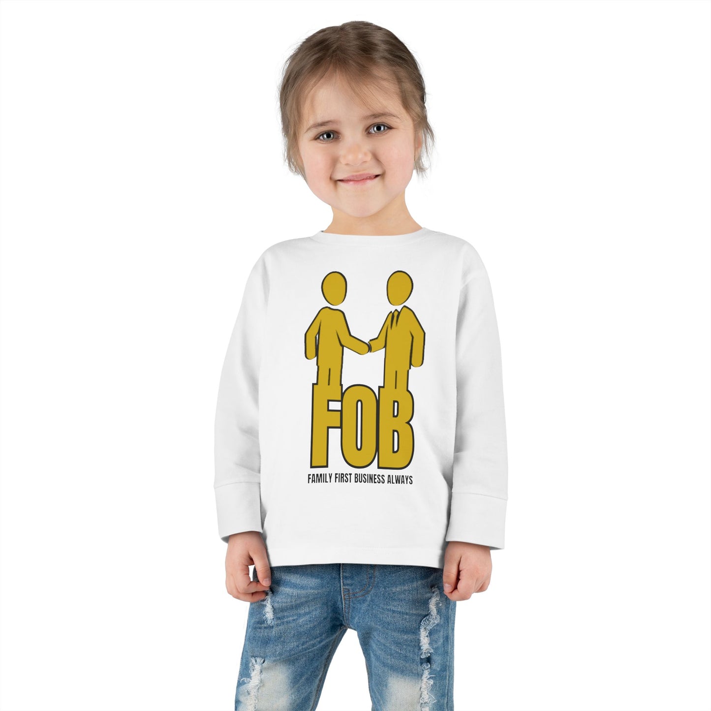 “FOB FFBA” Toddler Long Sleeve Tee