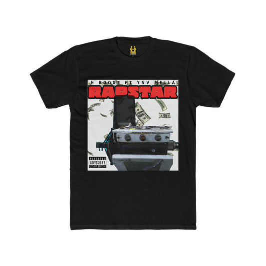 “Rapstar” Cotton Crew Tee