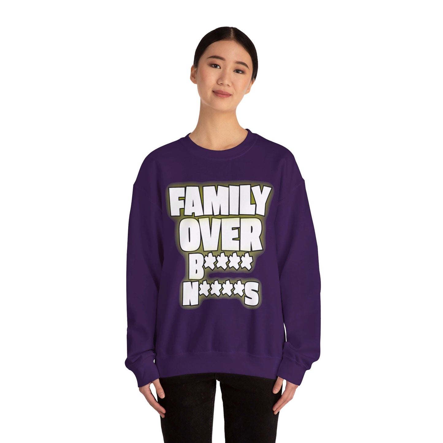 “FOB OVER EVERYTHING” Women’s Heavy Blend™ Crewneck Sweatshirt