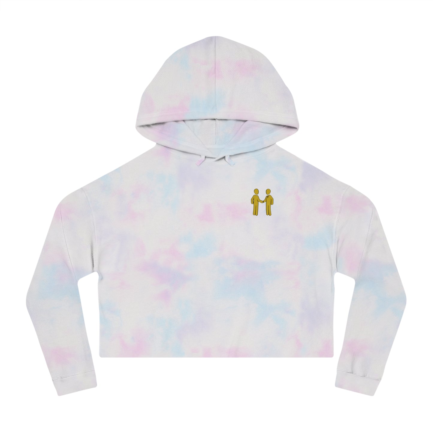 “FOB FFBA” Women’s Cropped Hooded Sweatshirt