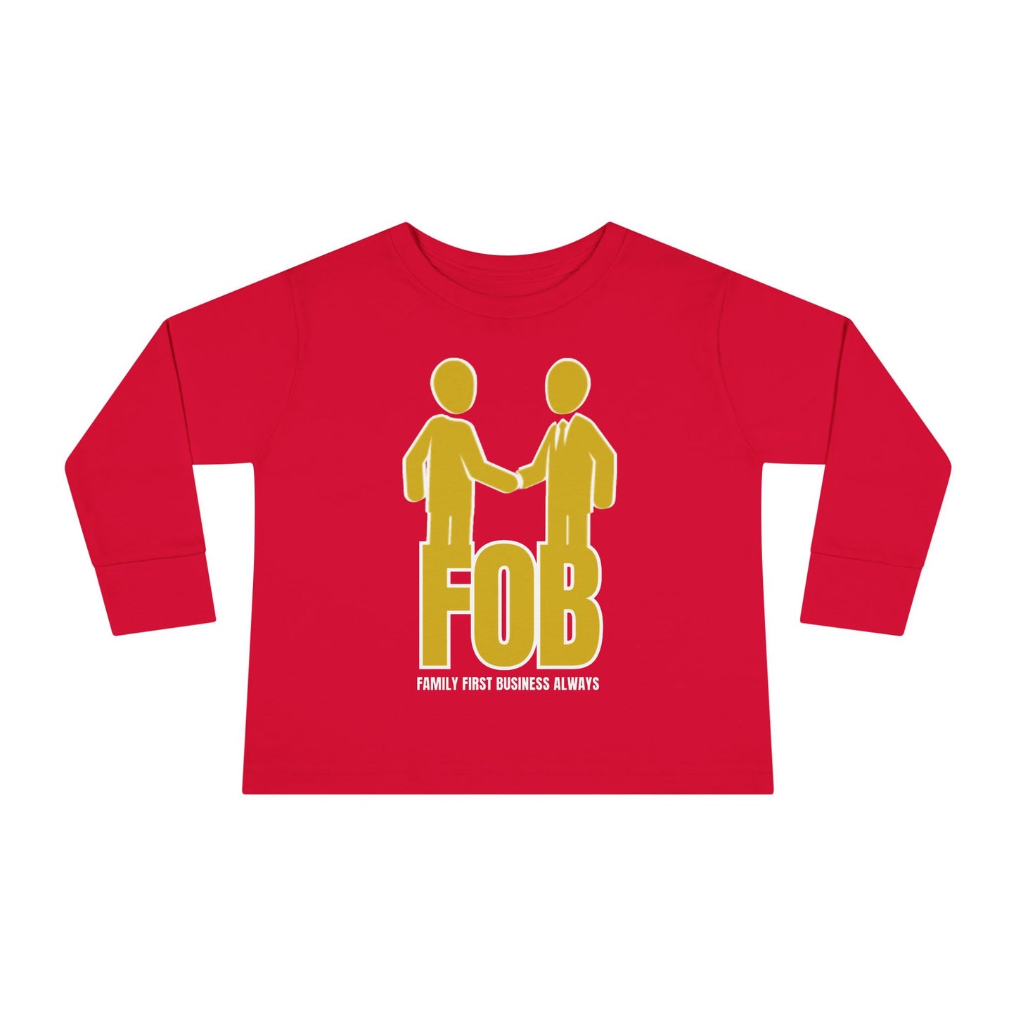 “FOB FFBA” Toddler Long Sleeve Tee