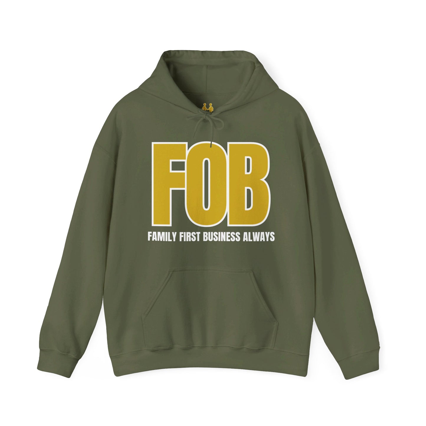 “FOB FFBA” Heavy Blend™ Hooded Sweatshirt