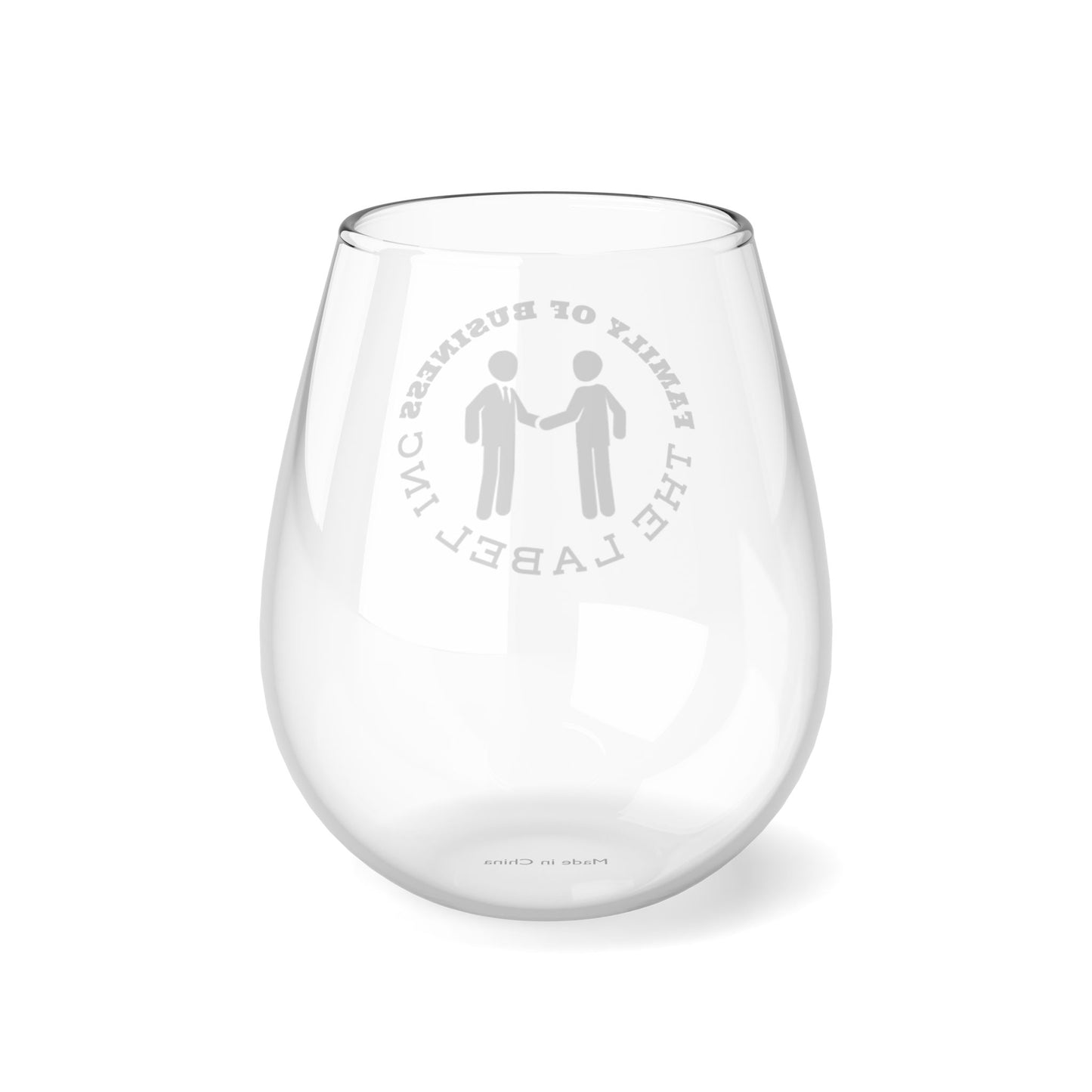 “FOB CIRCLE” Wine Glass, 11.75oz