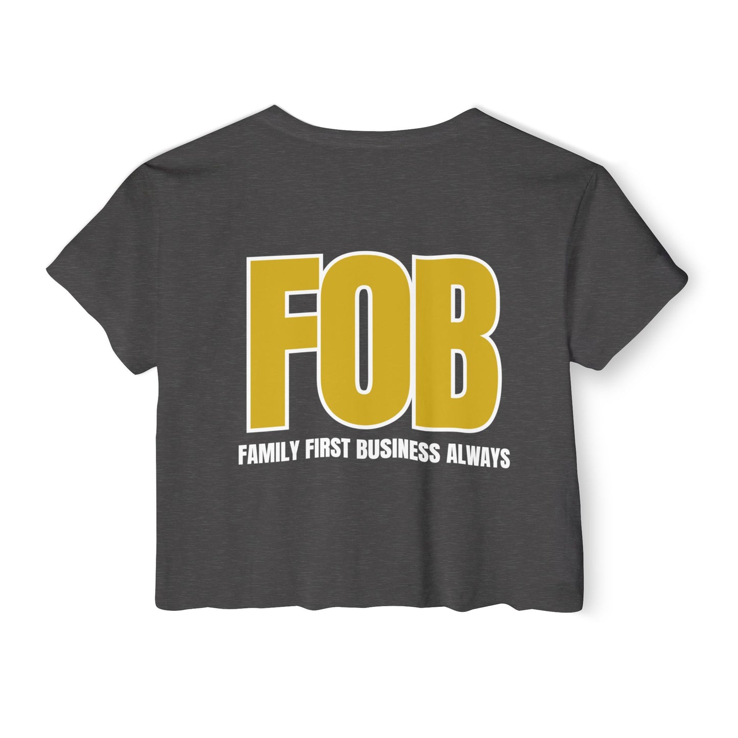 “FOB FFBA” Women's Crop Top