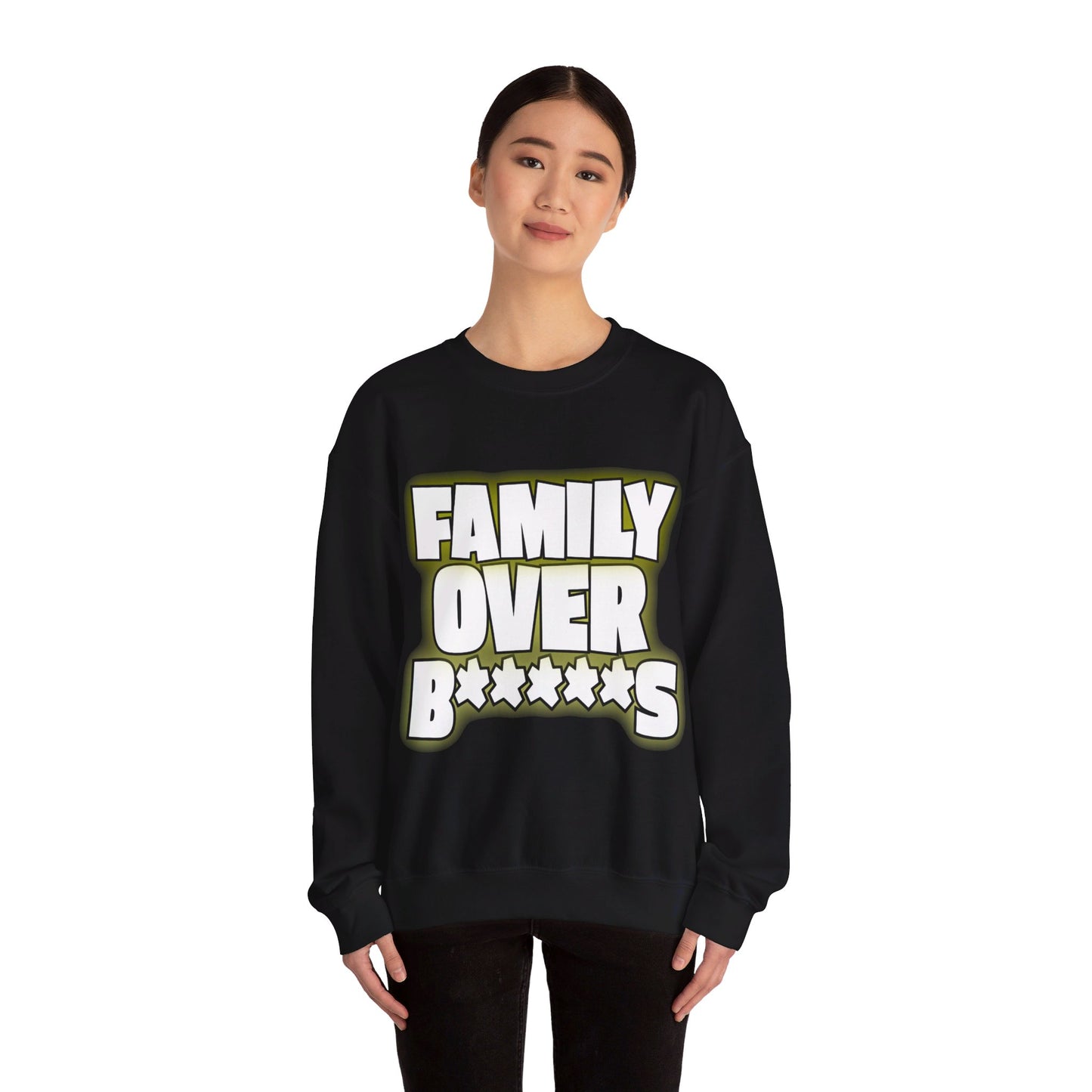 “FOB OVER EVERYTHING” Unisex Heavy Blend™ Crewneck Sweatshirt