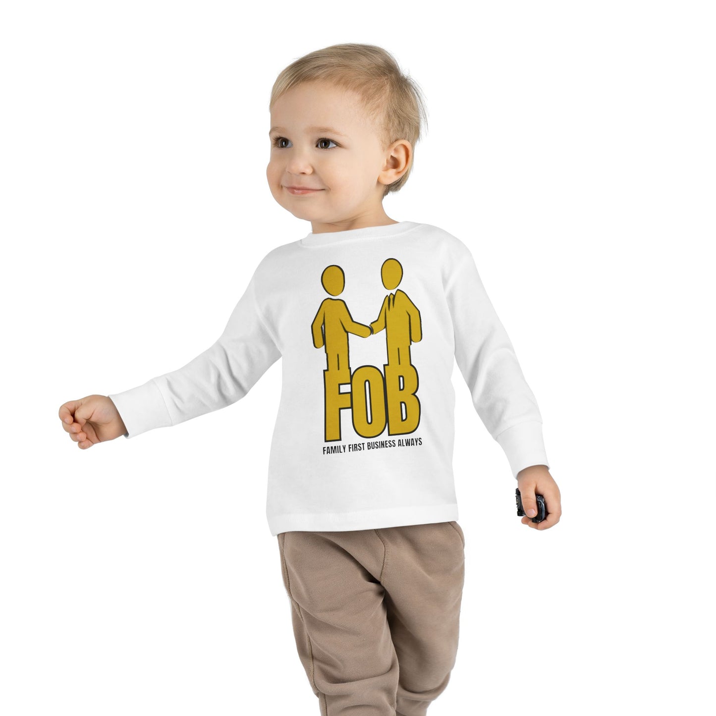 “FOB FFBA” Toddler Long Sleeve Tee