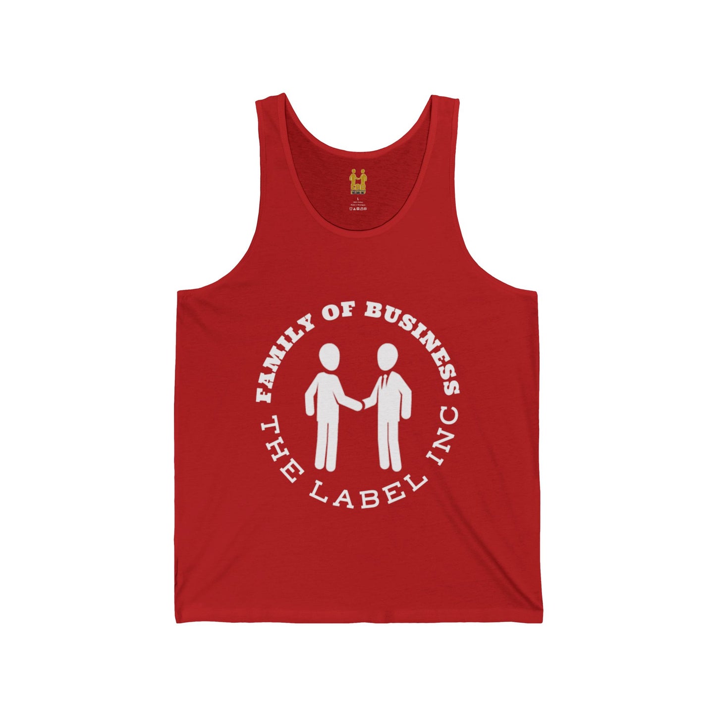 “FOB CIRCLE” Mens Jersey Tank Top