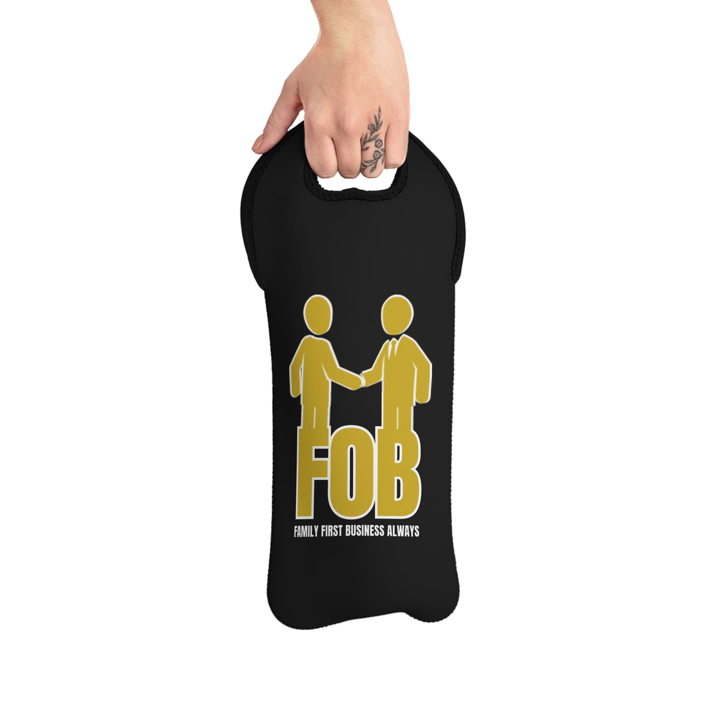 “FOB FFBA” Wine Tote Bag