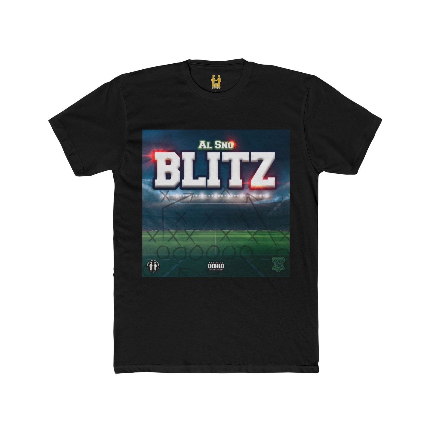 “Blitz” Cotton Crew Tee