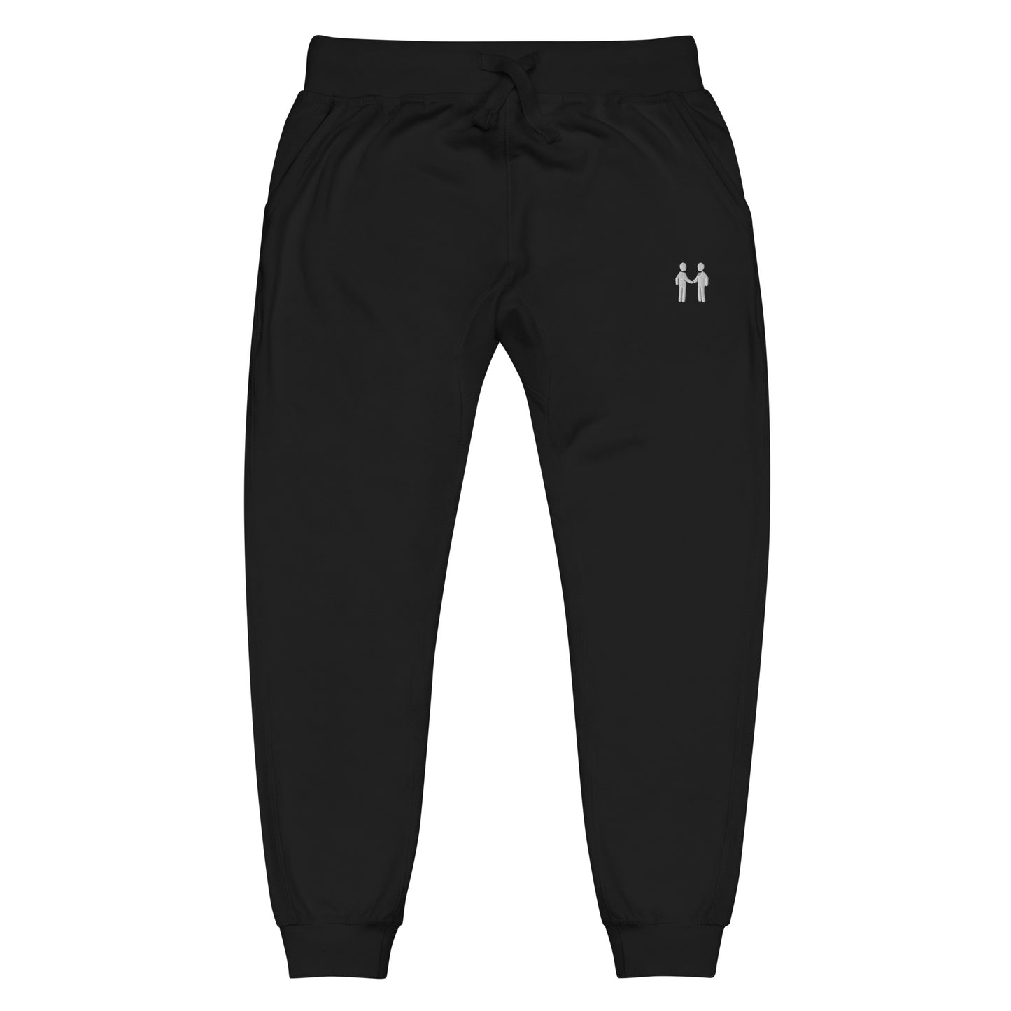 “FOB” embroidery fleece sweatpants